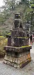 北口本宮冨士浅間神社の狛犬