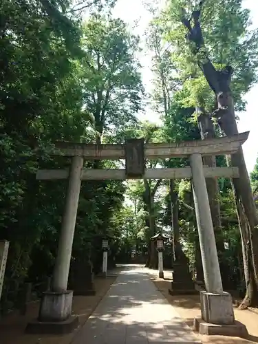 荻窪八幡神社の鳥居