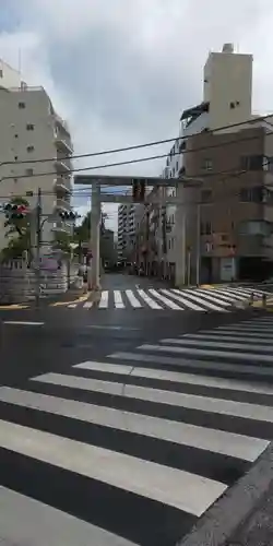 湯島天満宮の鳥居
