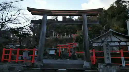 建勲神社の鳥居