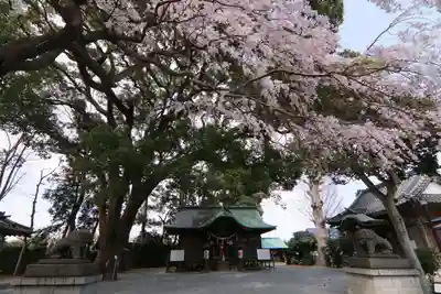 三島八幡神社の景色