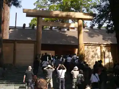 伊勢神宮内宮(皇大神宮)の鳥居