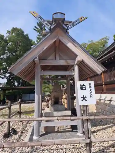 籠神社の狛犬