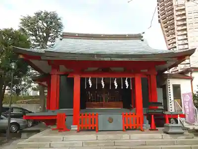 麻布氷川神社の本殿・本堂