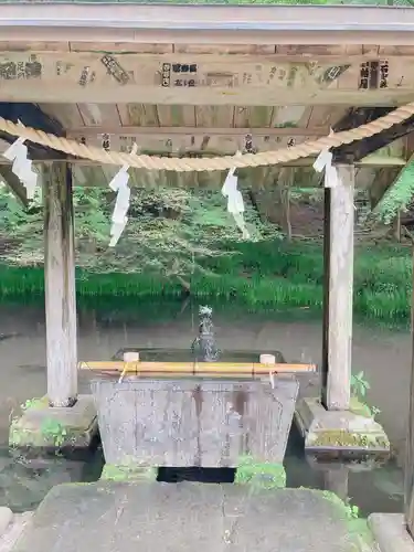 赤城神社の手水