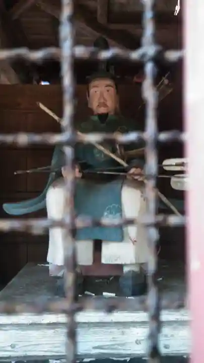 大原八幡宮の像