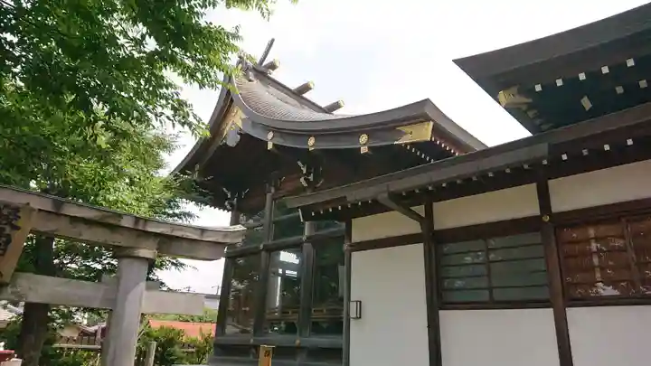 子守神社の本殿・本堂