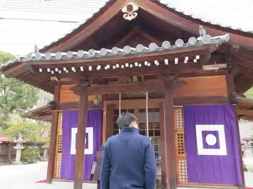 警固神社の本殿