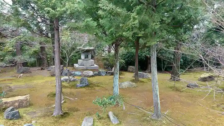 勝林寺の庭園