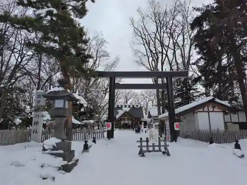 旭川神社の鳥居