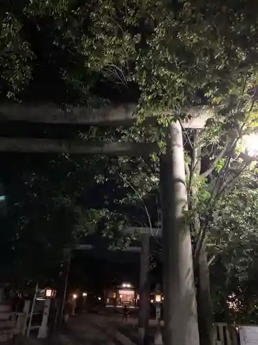 溝旗神社（肇國神社）の鳥居