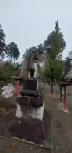 大間々神明宮の狛犬