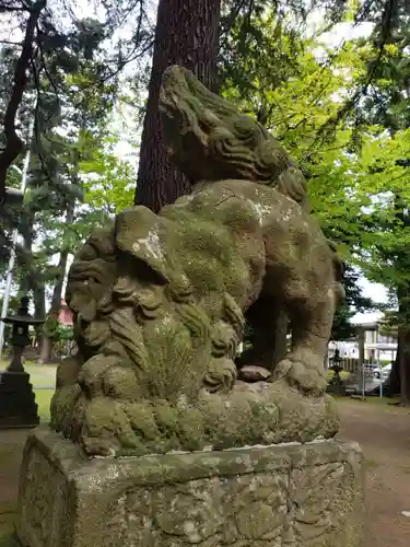 北城神明宮の狛犬