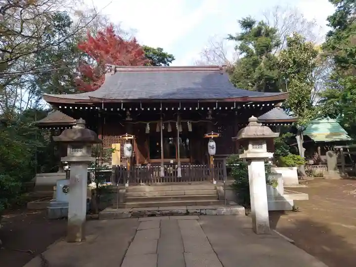 城山熊野神社の本殿・本堂