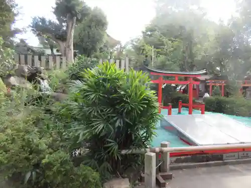 難波大社　生國魂神社の鳥居