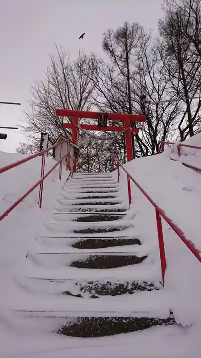 星置神社の鳥居
