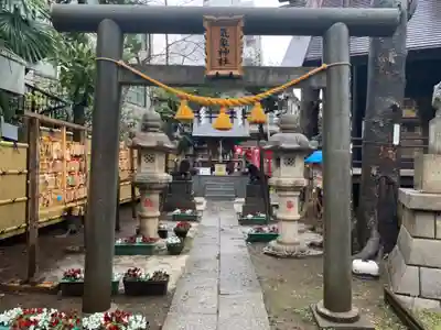 高円寺氷川神社の鳥居