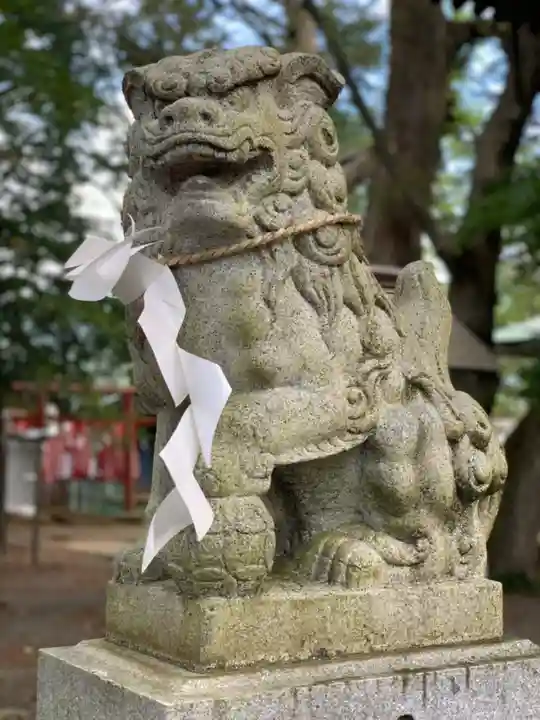 冨士淺間神社(富士吉田市向原)の狛犬