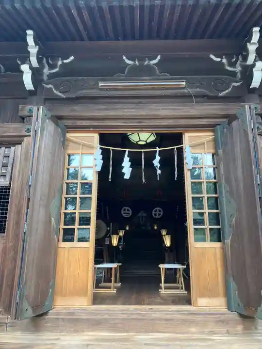 治水神社の本殿・本堂