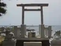 龍神宮遙拝所の鳥居