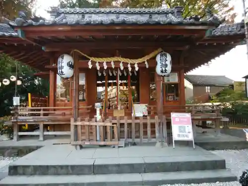 川越熊野神社の本殿