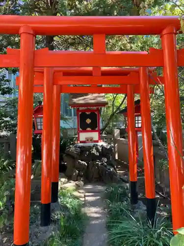  六本木天祖神社の鳥居