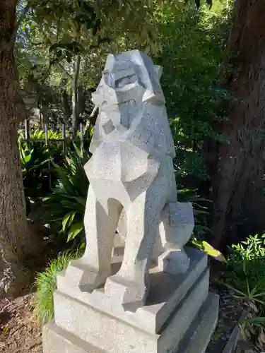 東郷神社の狛犬