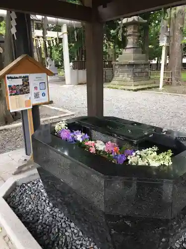 新琴似神社の手水