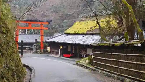 愛宕念仏寺の鳥居