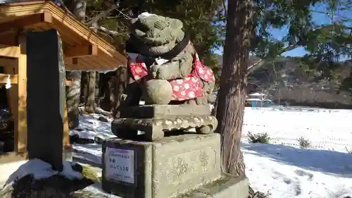 高司神社〜むすびの神の鎮まる社〜の狛犬