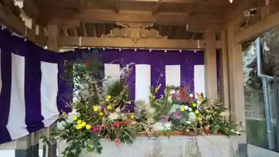 江島神社の手水舎