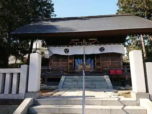 本村神明社の本殿・本堂