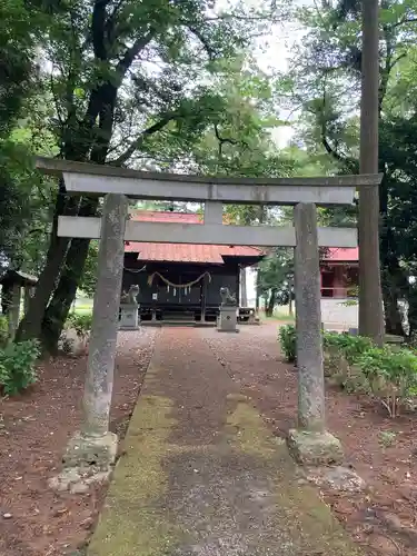 橋本神社の鳥居