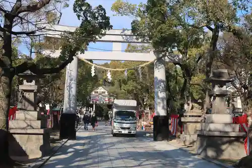 湊川神社の鳥居