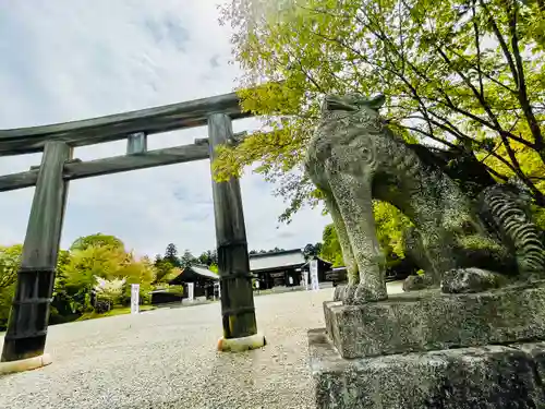 吉野神宮の鳥居