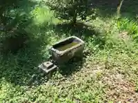 御霊白幡大明神の手水舎