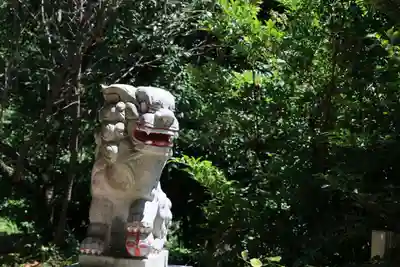 大六天麻王神社の狛犬
