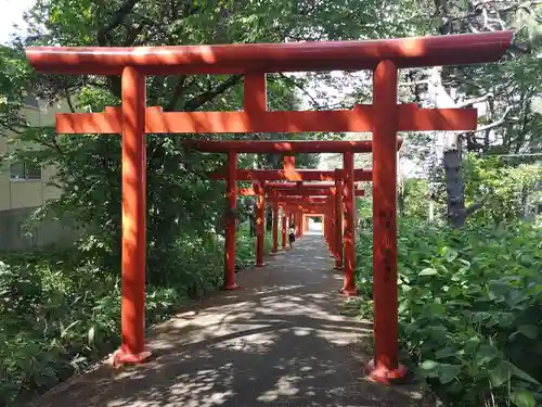 札幌伏見稲荷神社の鳥居
