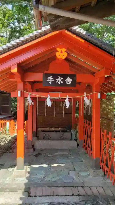 紀州東照宮の手水舎