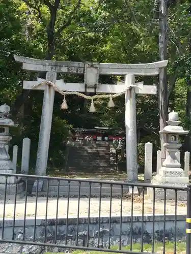 白山神社の鳥居