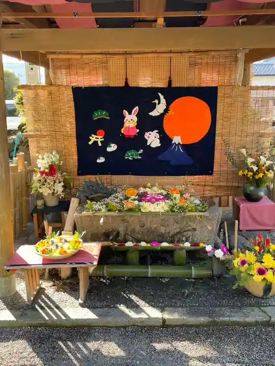 竹神社の手水舎