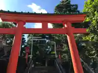 穴八幡宮の鳥居