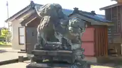 諏訪神社の狛犬