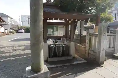 行田八幡神社の手水舎