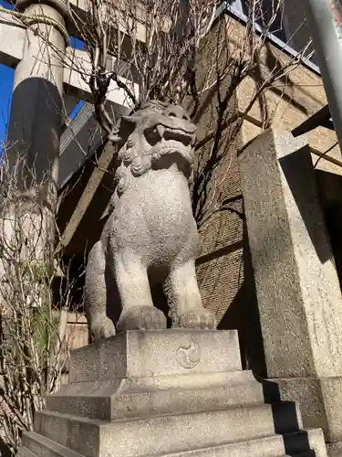 小野照崎神社の狛犬