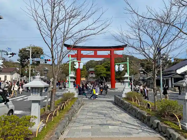 鶴岡八幡宮の鳥居