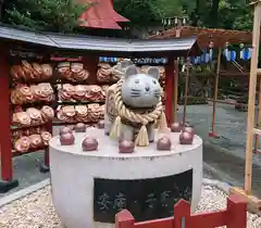 産泰神社の狛犬