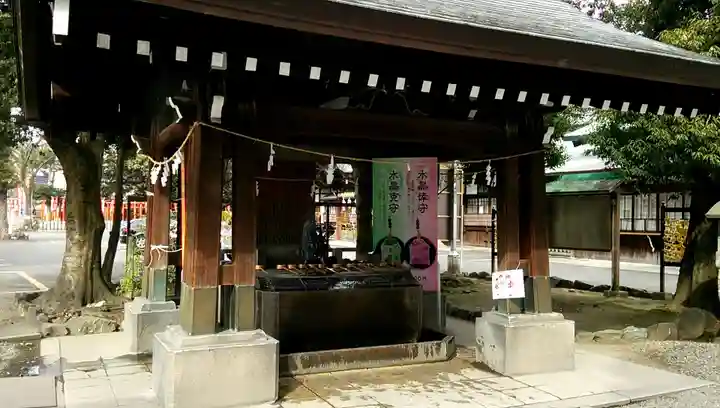 真清田神社の手水舎