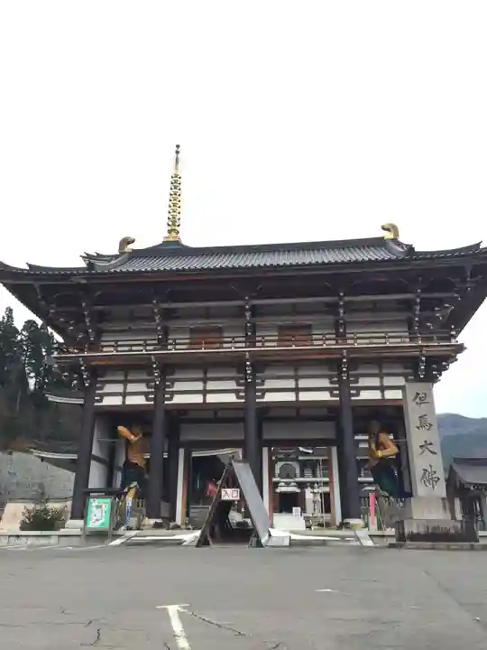 川会山長楽寺の山門・神門