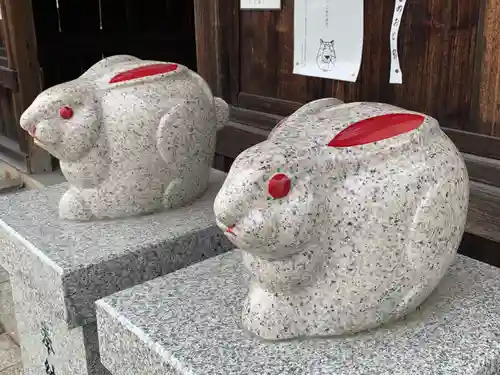 三尾神社の狛犬